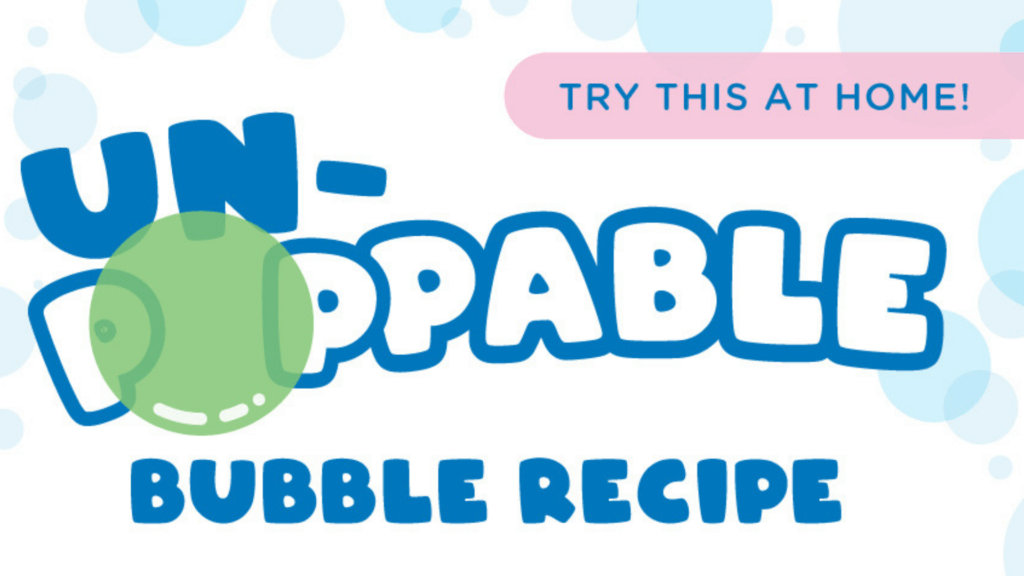 Un-poppable bubble flyer