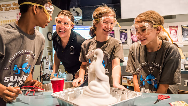 a group of people wearing glasses