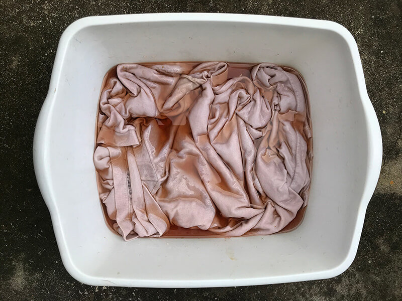 Avocado Shirt Dyeing In Tub