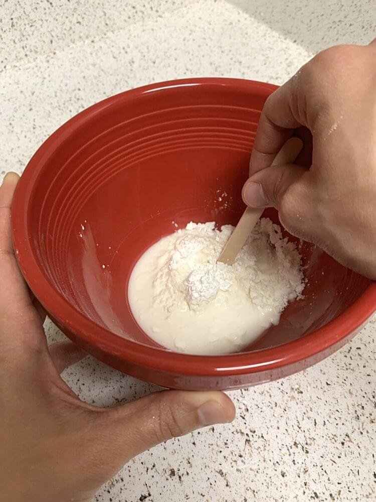 stir-stem-slime-activity-until-oobleck-is-the-consistency-of-glue Stir STEM slime activity ingredients together