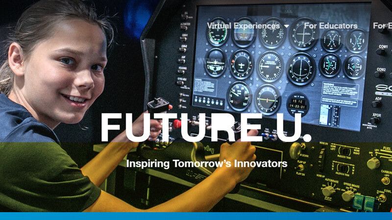 Image of Boeing Future U Website