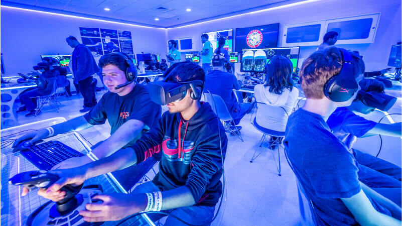 Group Activity in the Flight Lab