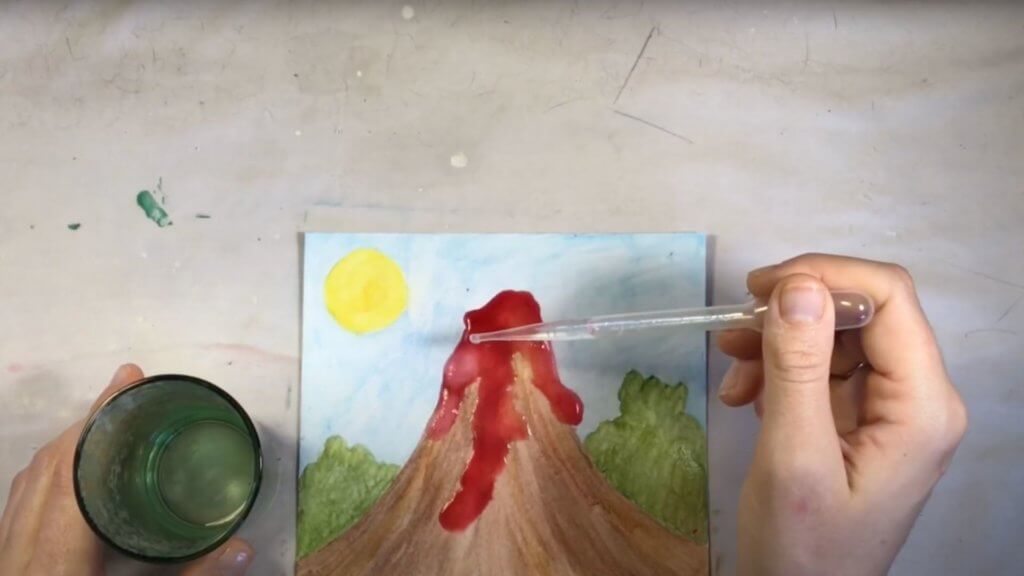 painting technique for kids to try