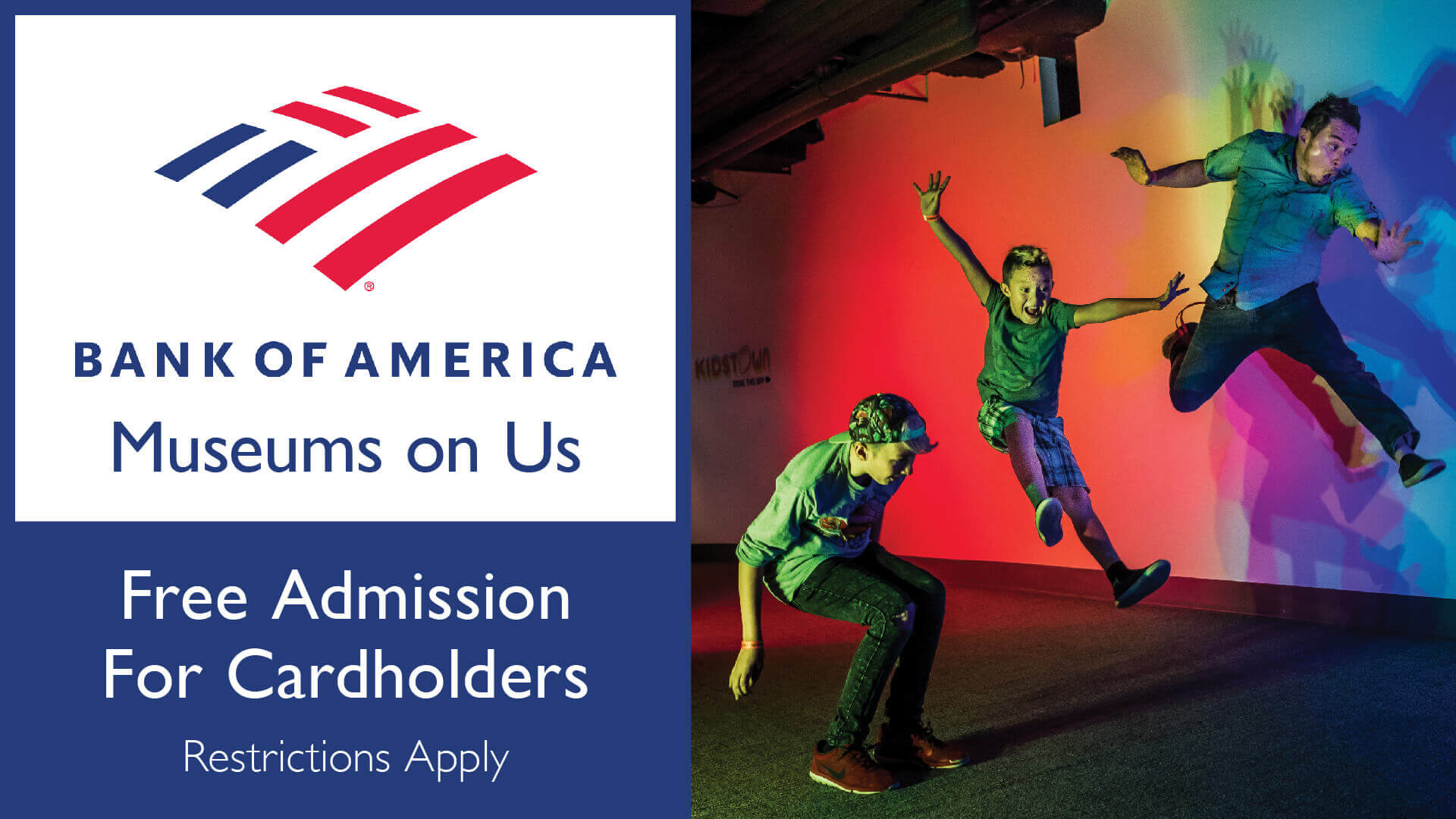 Bank of America Museums on Us - Free Admission for Card Holders, Restrictions Apply