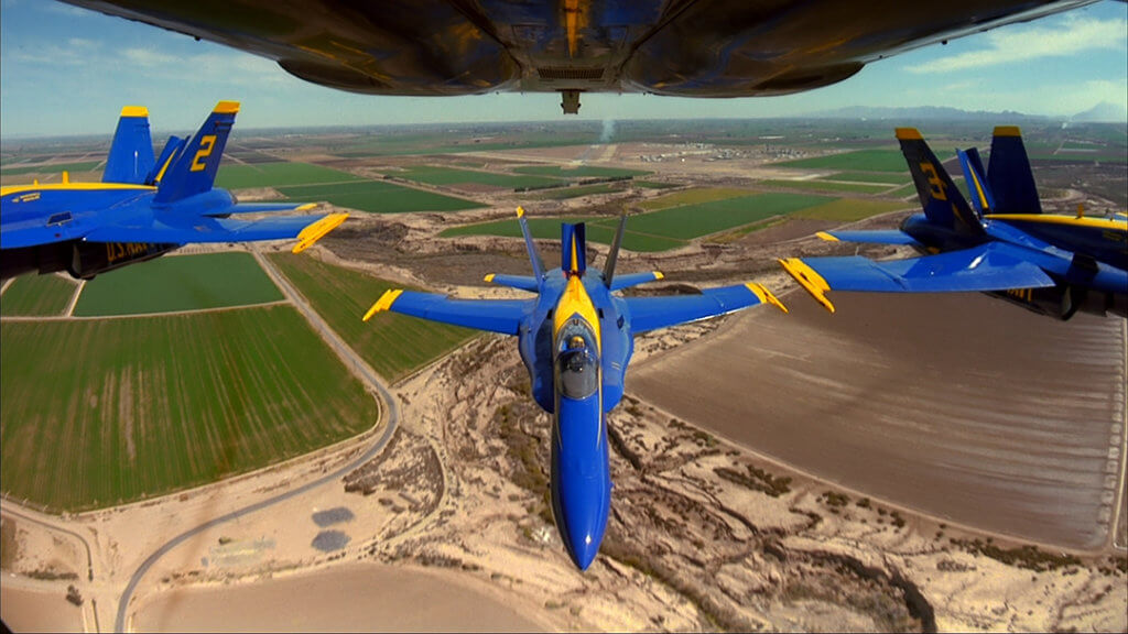 Magic of Flight - photo of Blue Angels jets in close formation
