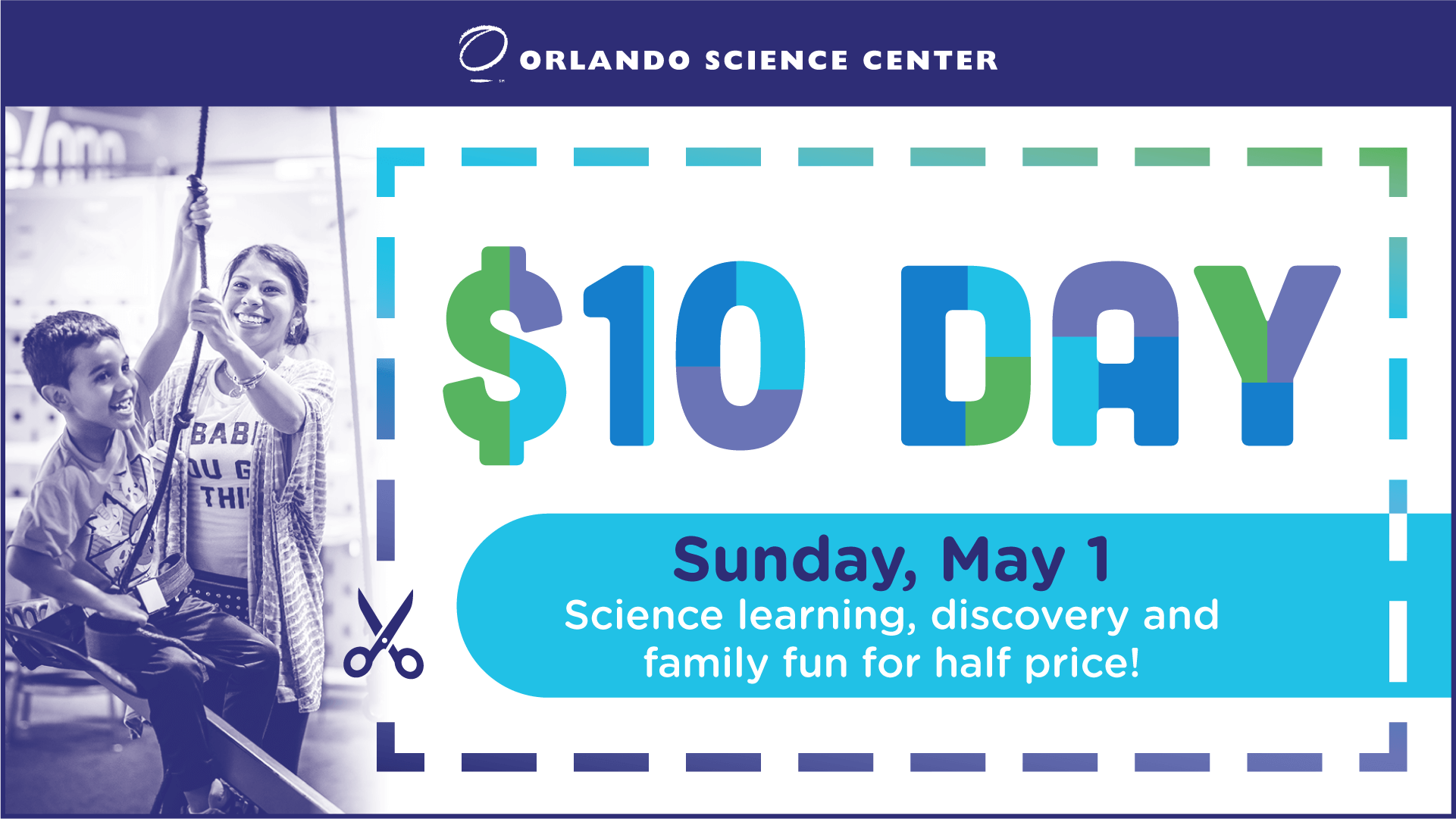 $10 Day is Sunday, May 1