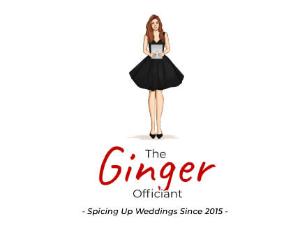 The Ginger Officiant Logo