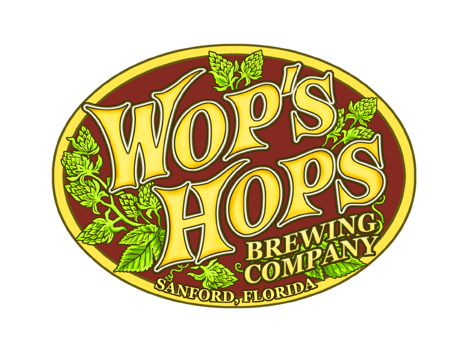Wop's Hops Brewing logo