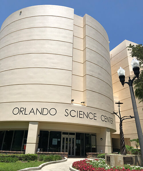 Orlando Science Center Cafe Entrance