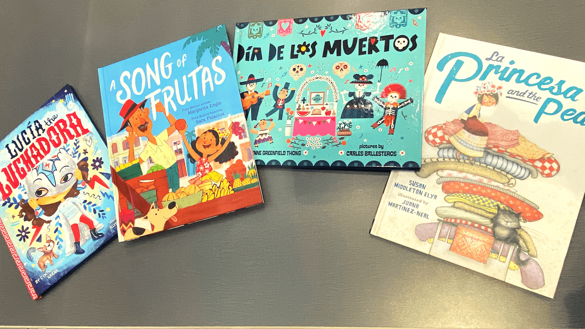 a photo of STEM books to read during hispanic heritage month