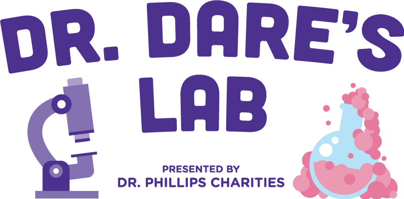 Dr. Dare's Lab - Presented by Dr. Phillips Charities Logo