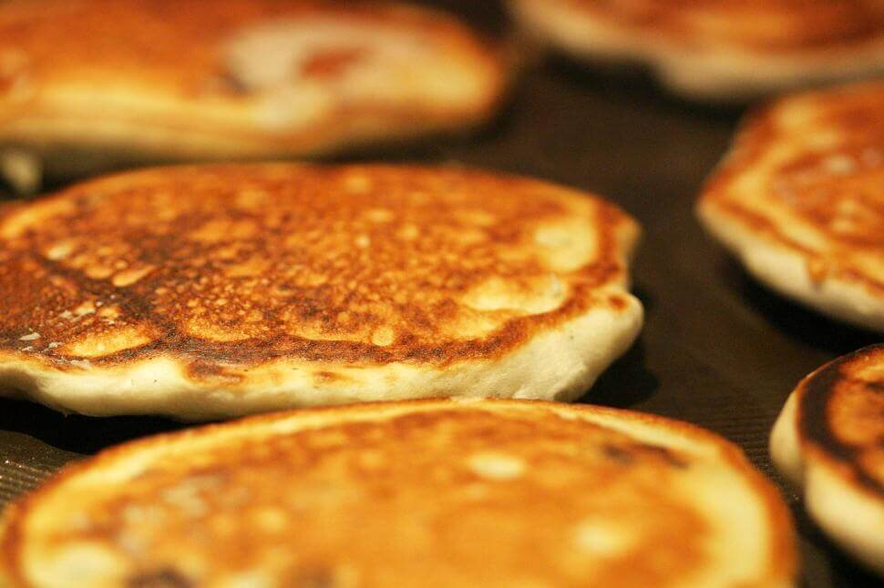 Browning Pancakes