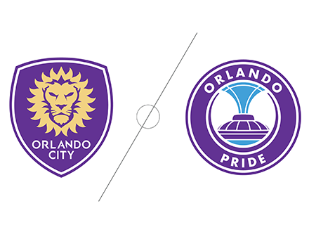 Orlando City Soccer / Orlando Pride logos
