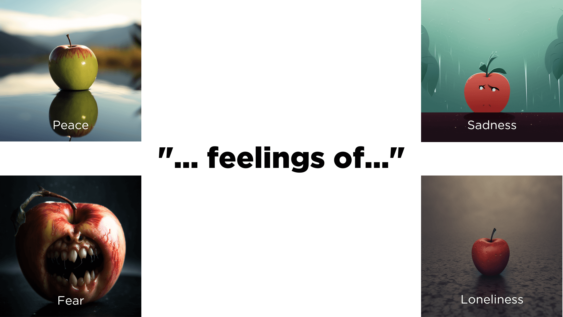 emotion graphical user interface, application, website