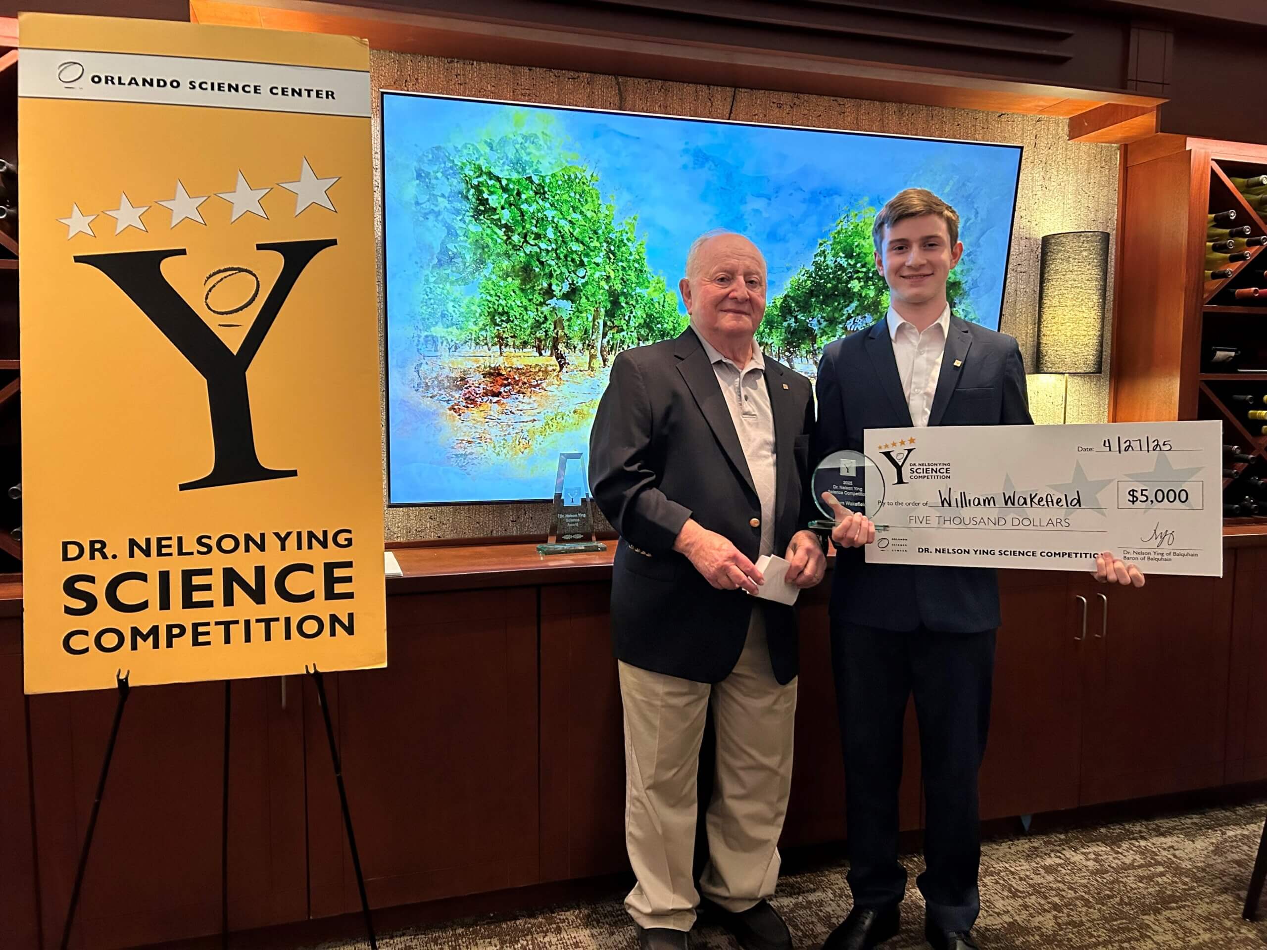 William Wakefield Osc Ying Winner two