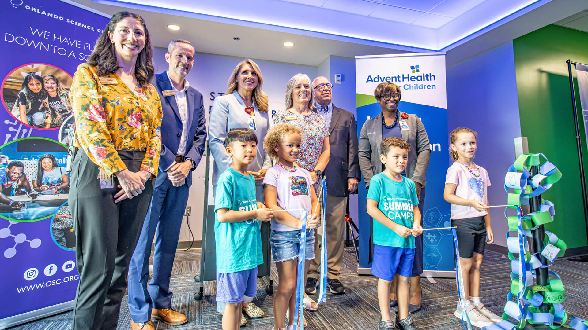 AdventHealth for Children and Orlando Science Center Launch Bold New