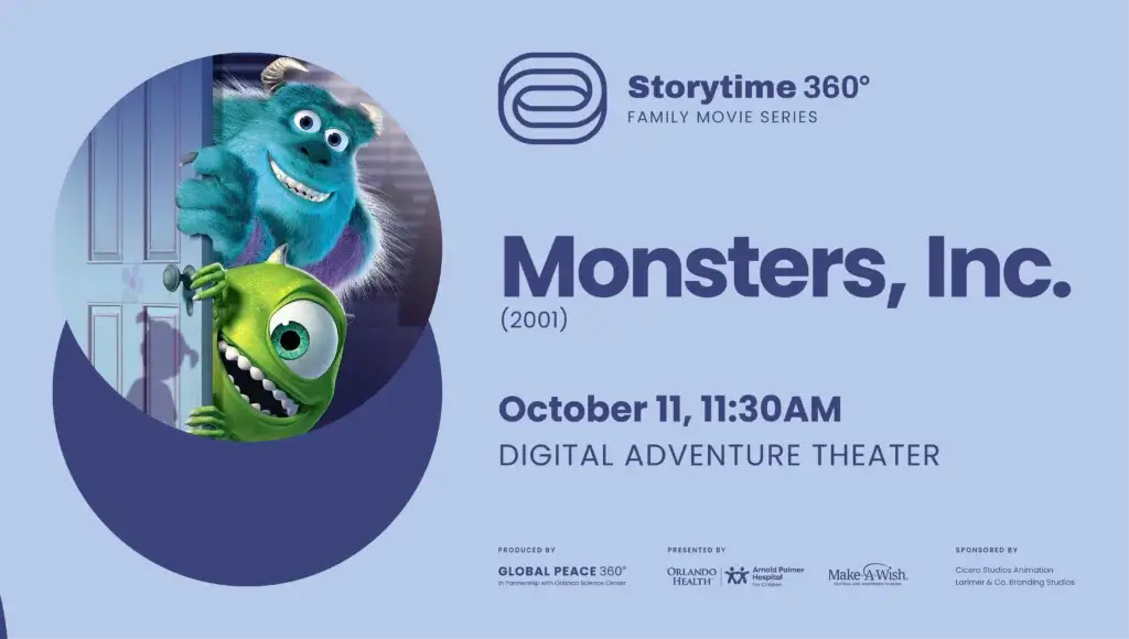 Storytime Cinema: Monsters, Inc.