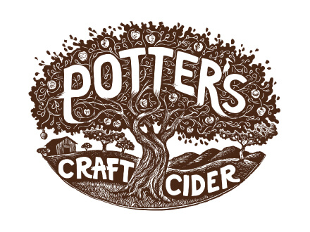 Potters Craft Cider Logo 