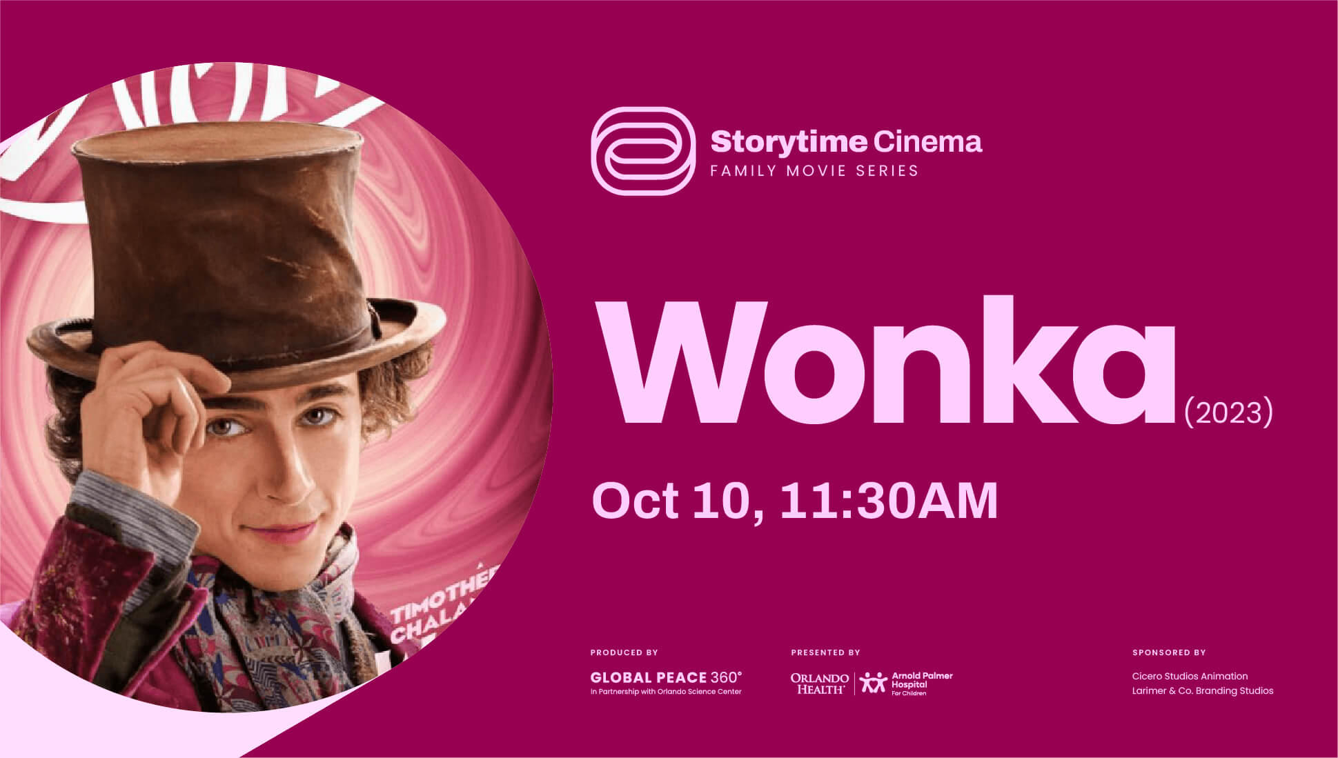 Wonka - October 10, 11:30am