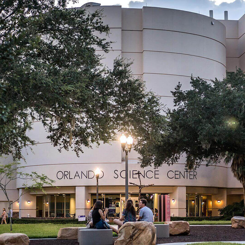 Orlando Science Center Outside Loch Haven Park 