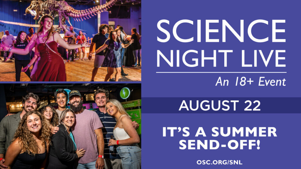 Science Night Live, August 23 Featuring Summer Send-Off - An 18+ Event