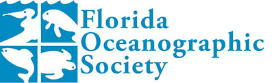 FOS vertical_pms2925 web Florida Oceanographic Society logo