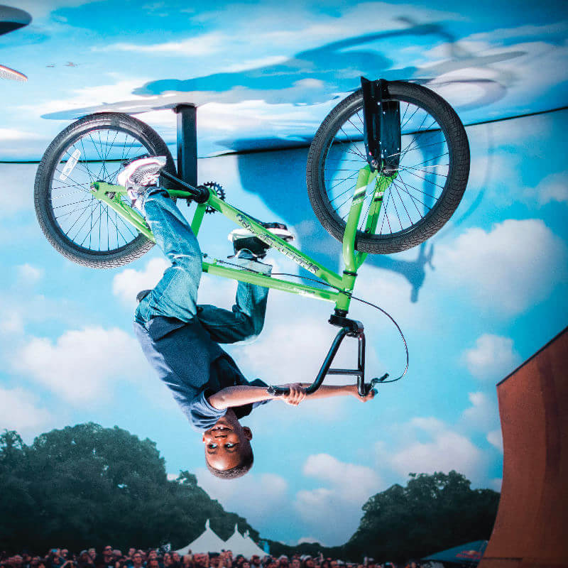 OSC_ExtremeSports__800x800_1 Child on bike in Extreme Sports exhibit.